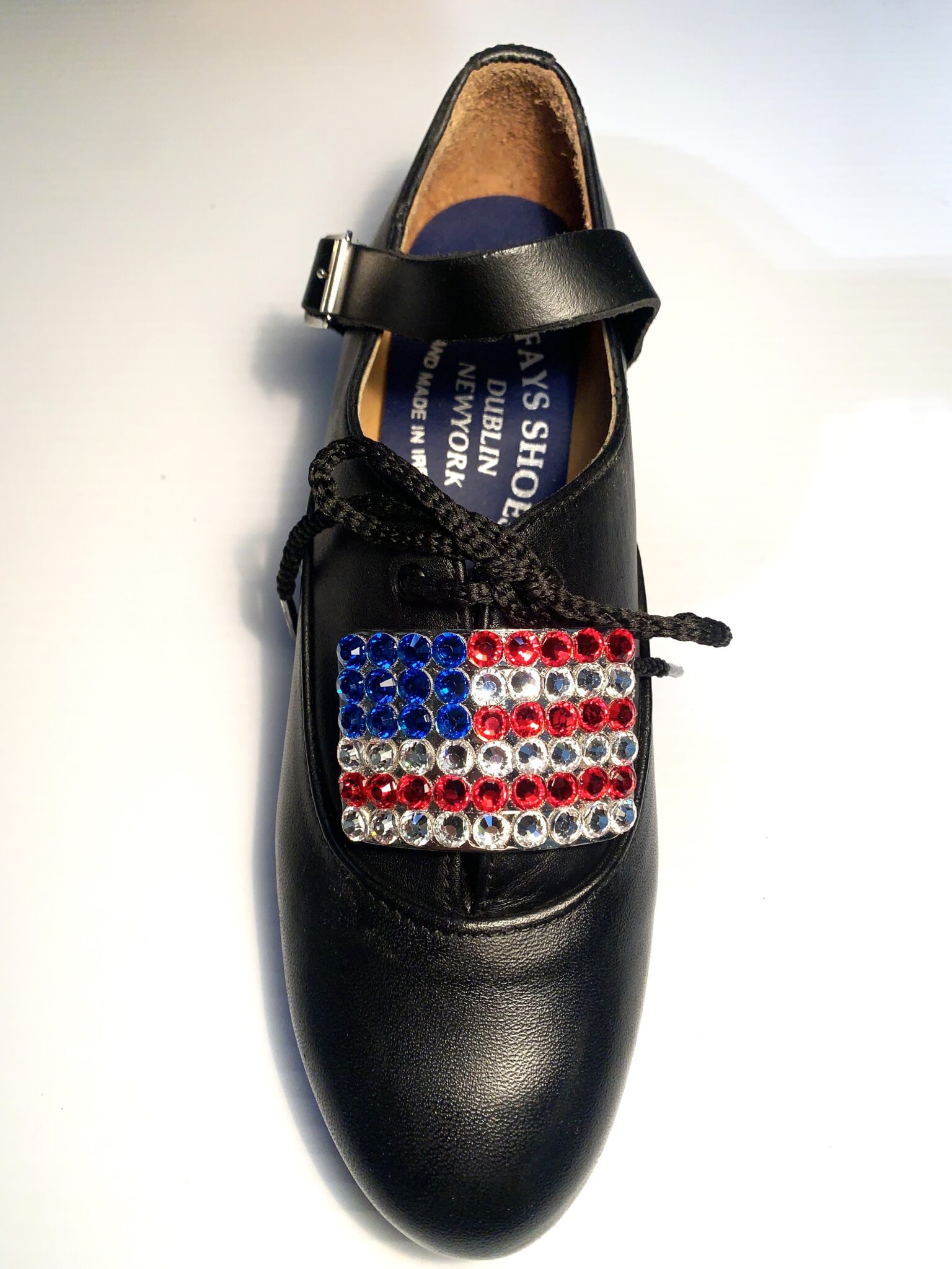 Flag Of The United States Buckles Fays Irish Dancing Shoes Ltd